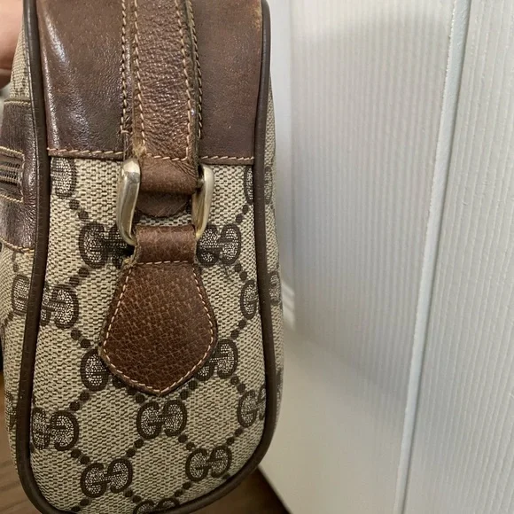 Gucci Beige and Brown GG Crossbody Bag - Picture 12 of 15